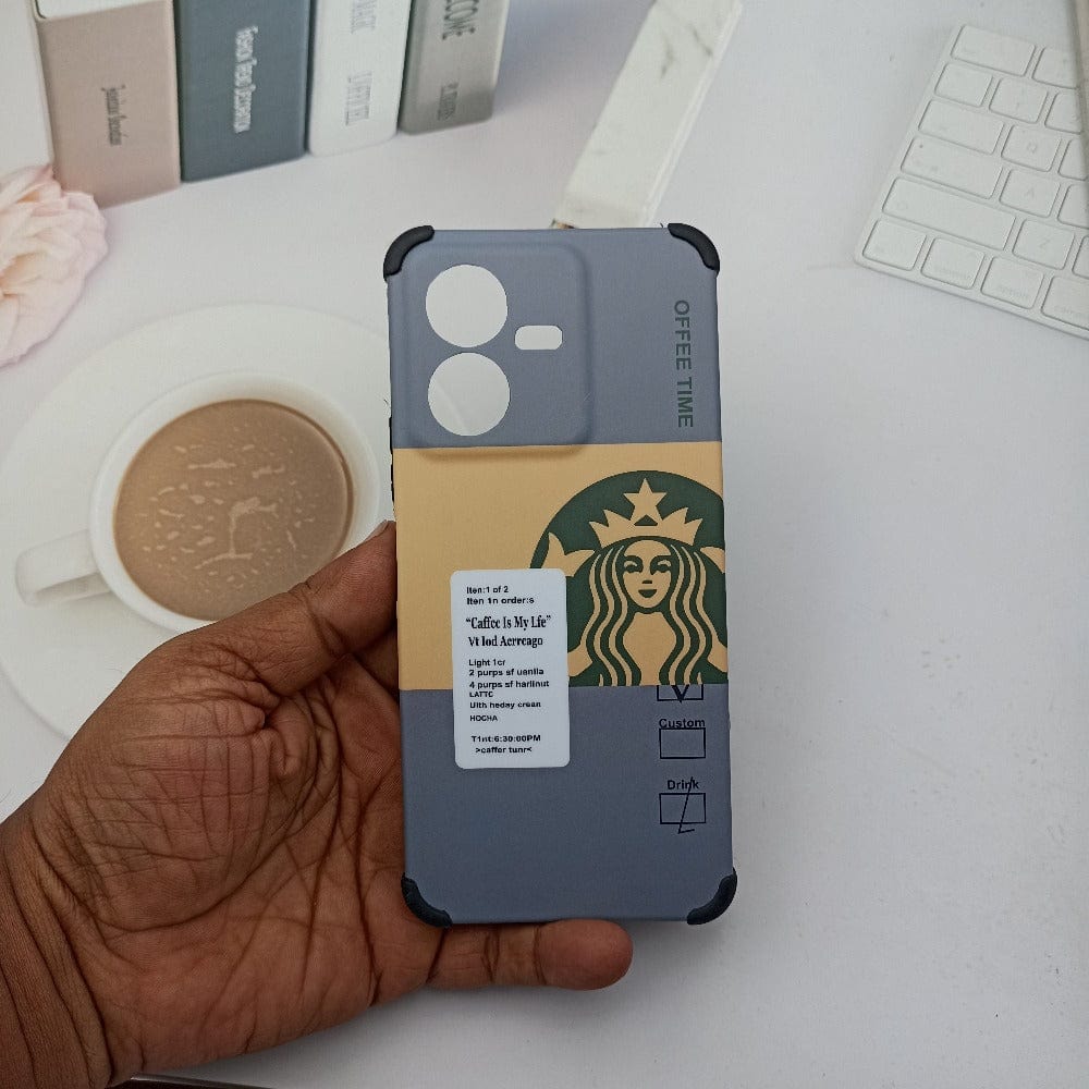 Starbucks Phone Case for Vivo Y22 Back Cover 10 Onezeros.in