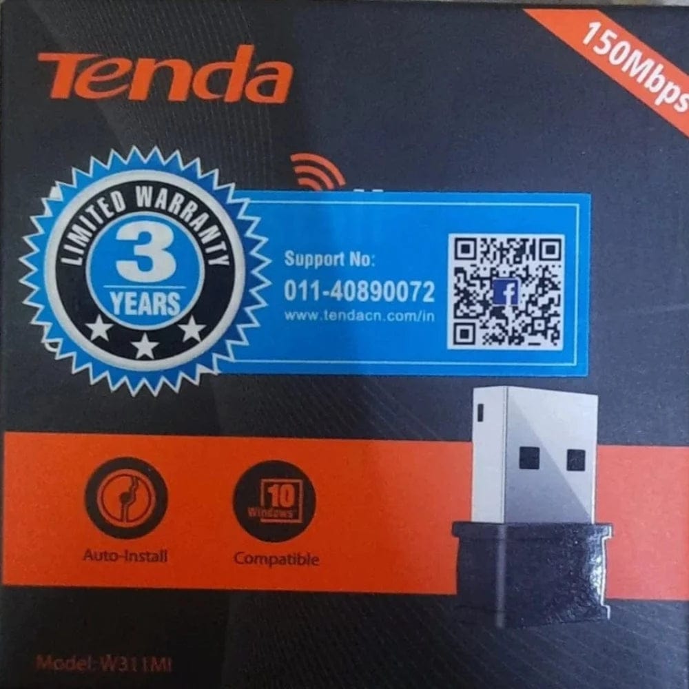 Tenda 150Mbps Wireless USB Adapter W311MI Onezeros.in