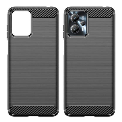 Thin Carbon Fiber Phone Case for Moto G13 Back Cover Black Onezeros.in