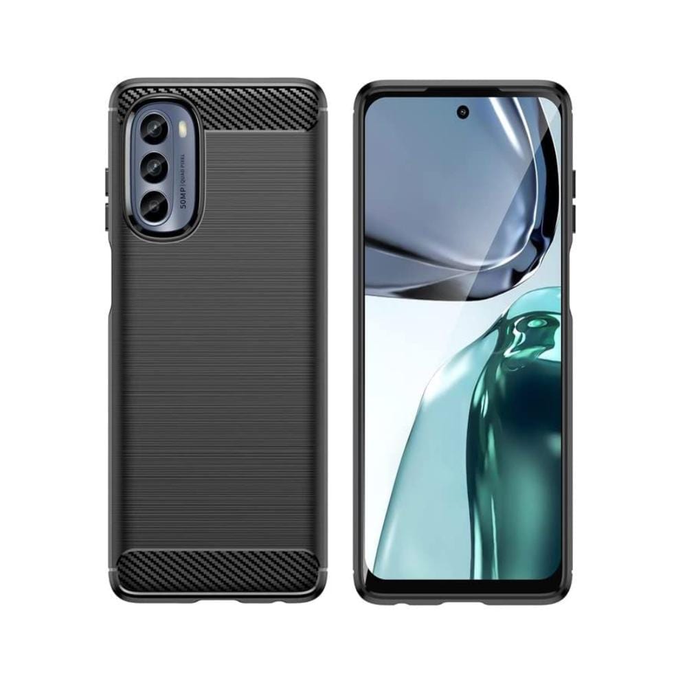 Thin Carbon Fiber Phone Case for Moto G71 5G Back Cover Onezeros.in