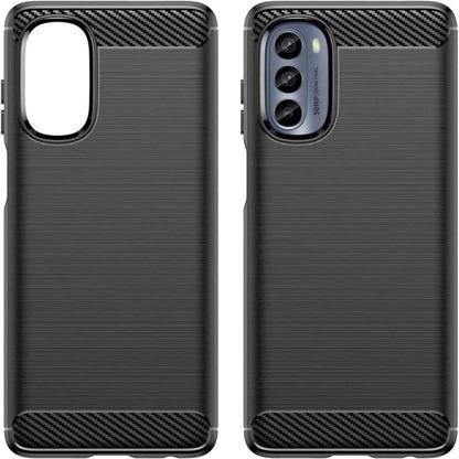 Thin Carbon Fiber Phone Case for Moto G71 5G Back Cover Onezeros.in