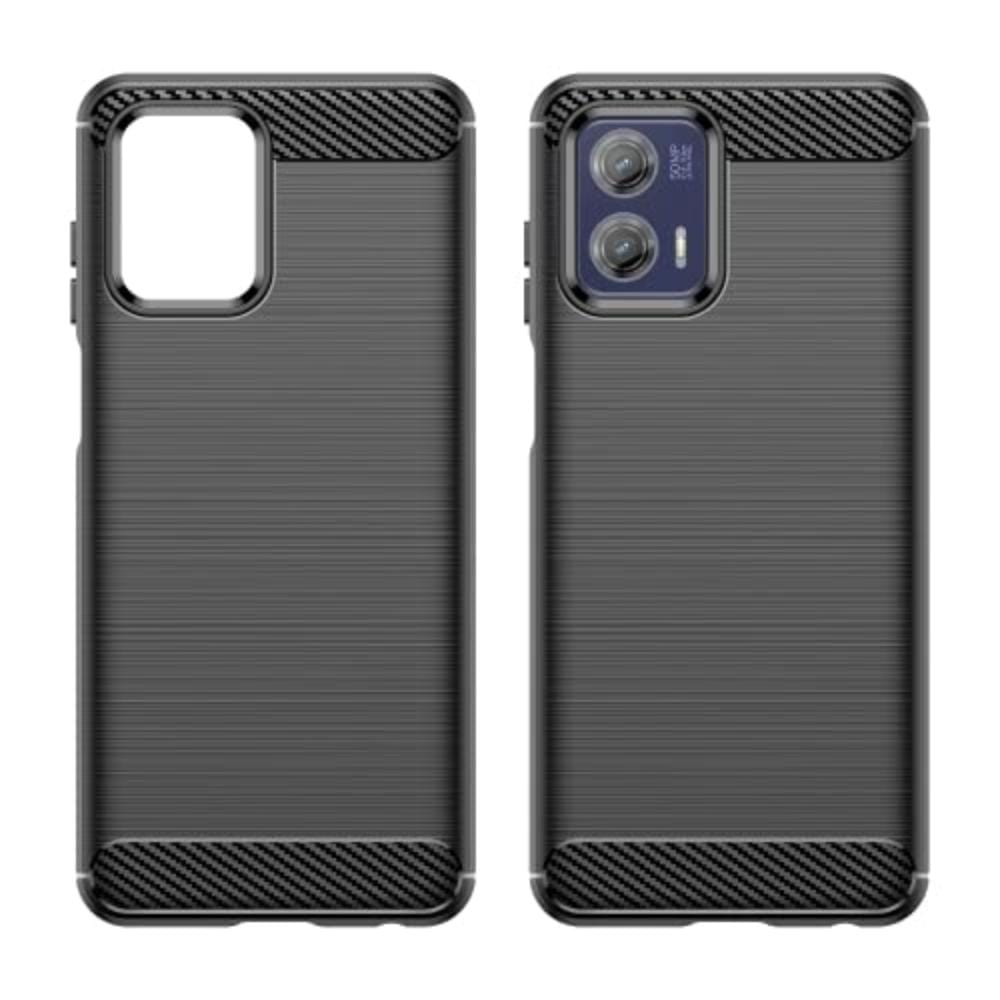 Thin Carbon Fiber Phone Case for Moto G73 Back Cover Onezeros.in