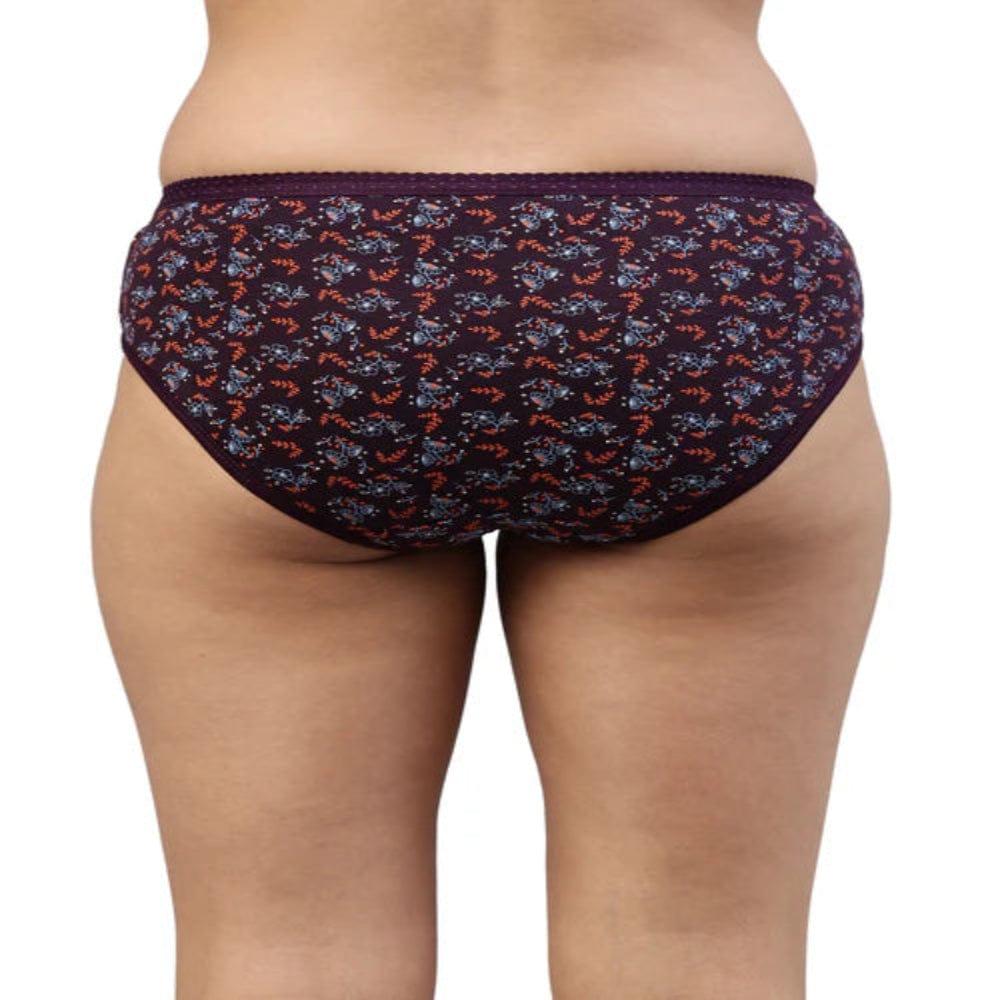 V-Max Printed Panties for Women Underwear (Pack of 3) Onezeros.in