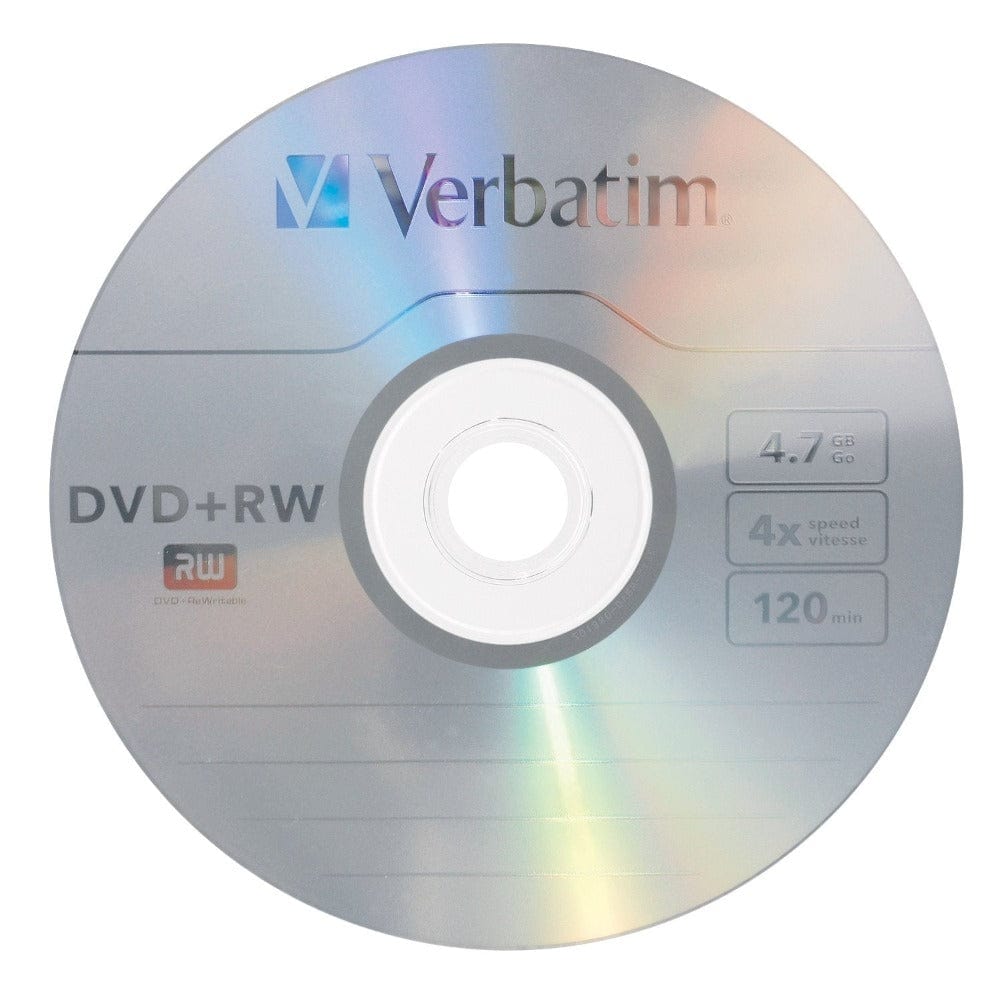 Verbatim DVD+RW 10 Pack Slim Case Verbatim