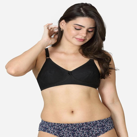 VStar Medium Coverage Conical Cup Bra 30B / Black Onezeros.in