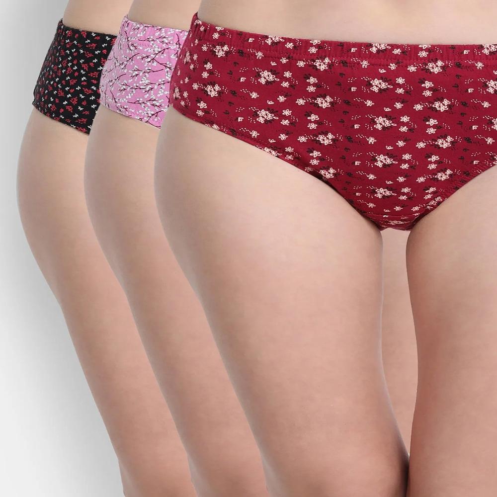 Vstar Printed Panties for Women (Pack of 3) 80 Onezeros.in