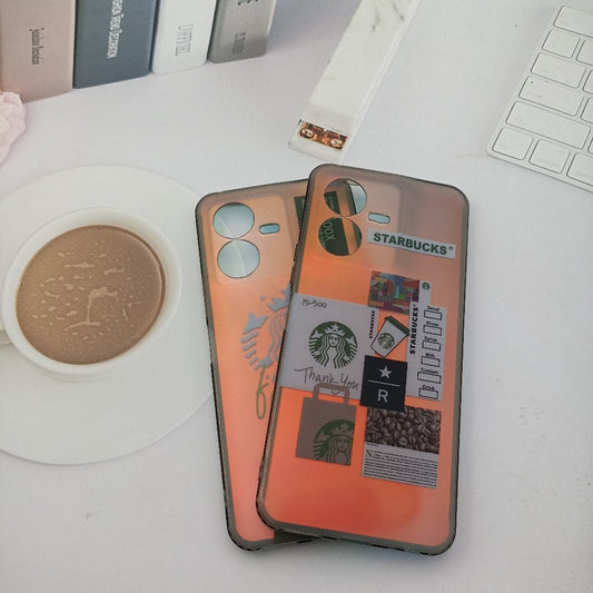 3D Starbucks Icons Back Cover for Vivo Y22 Phone Case Onezeros.in