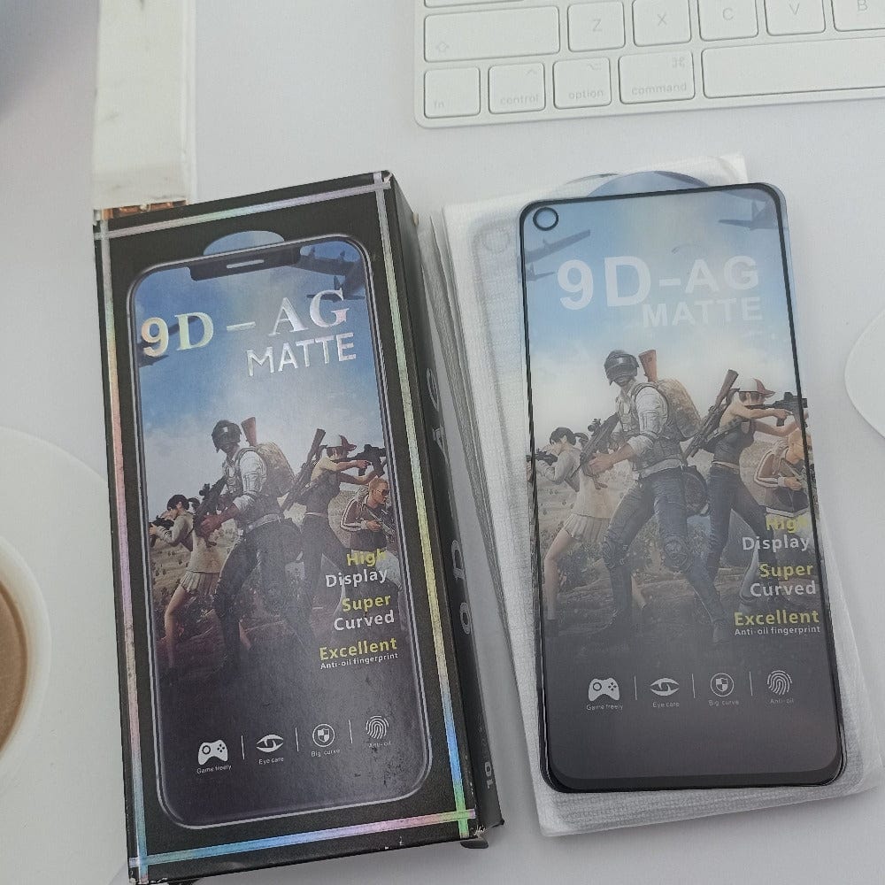 9D-AG Matte Tempered Glass for OPPO Reno 6 Screen Protector (Pack of 2) Onezeros.in