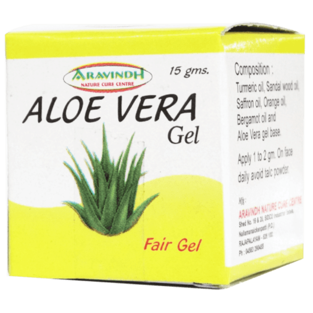 Aloe Vera Gel Fair Gel – 15 gms Aravindh