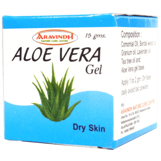 Aloe Vera Gel for Dry Skin – 15 gms Aravindh