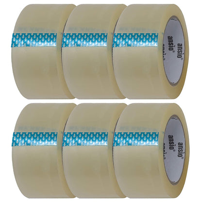 Ansio Transparent Packing Tape (6 Roll) Ansio