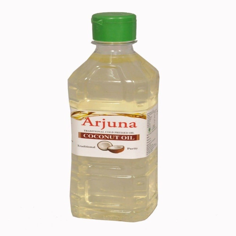 Arjuna Traditional Cold Pressed Coconut Oil (தேங்காய் எண்ணெய்) 1 Ltr Arjuna Agro