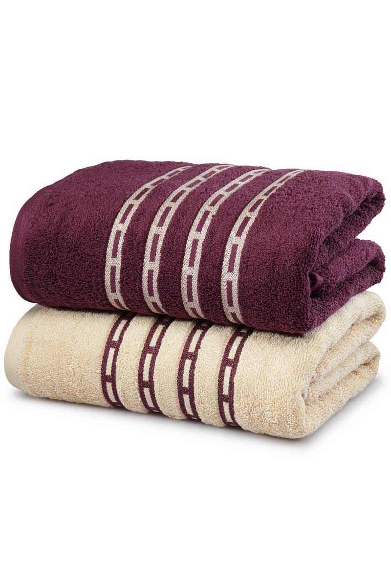 Cotton 500 GSM Couple Towels Set Onezeros.in