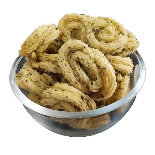 Curry Leaves Murukku Traditional Snacks of Tamil Nadu 100 grams Onezeros.in