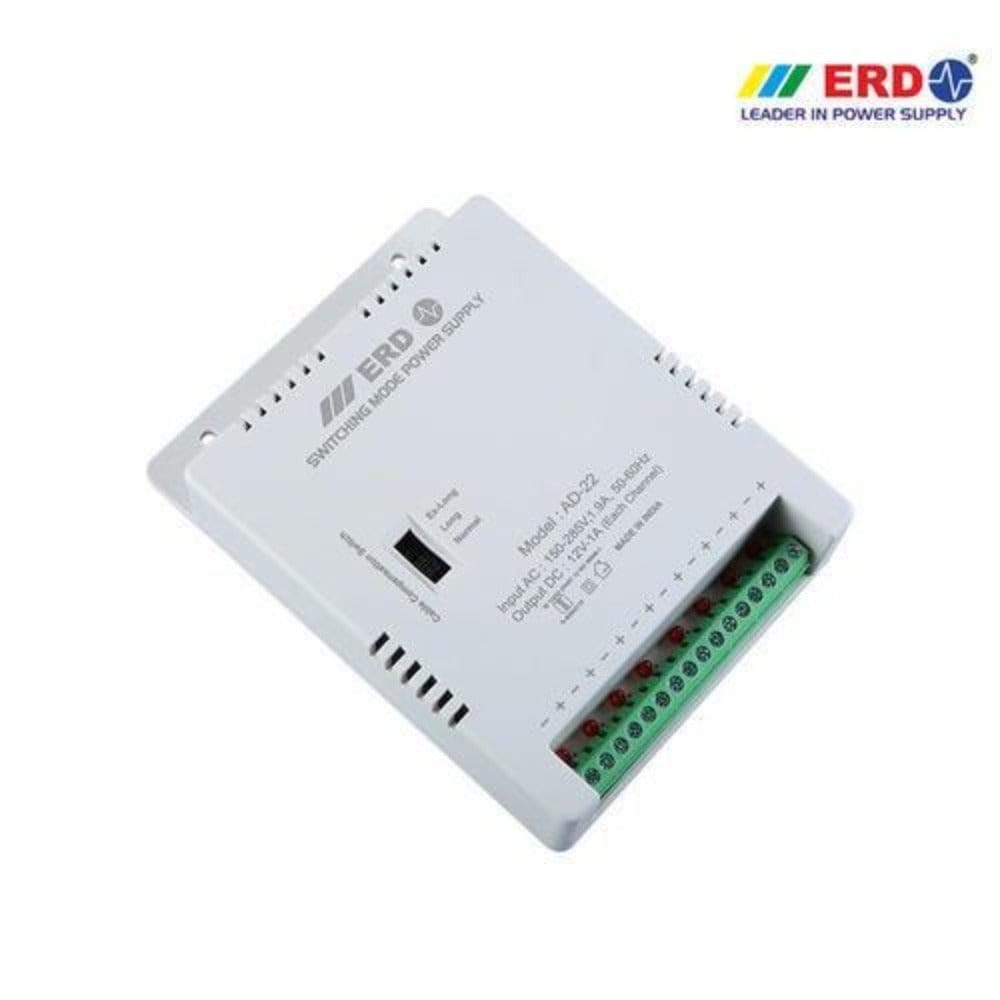 ERD 8 Channel CCTV Power Supply ERD