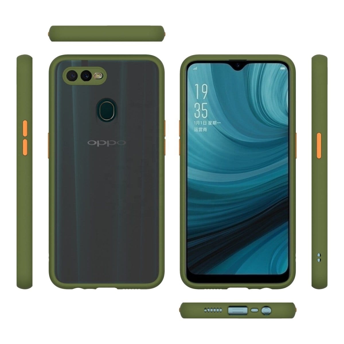 Frosted Smoke Case for Realme 2 Pro Back Cover Onezeros.in