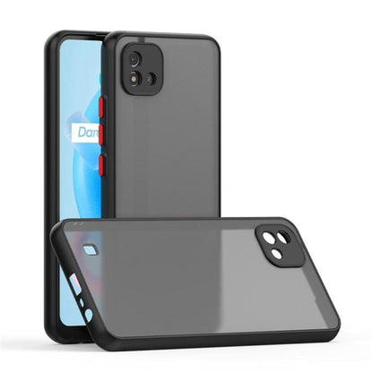 Frosted Smoke Case for Realme C20 Back Cover Onezeros.in