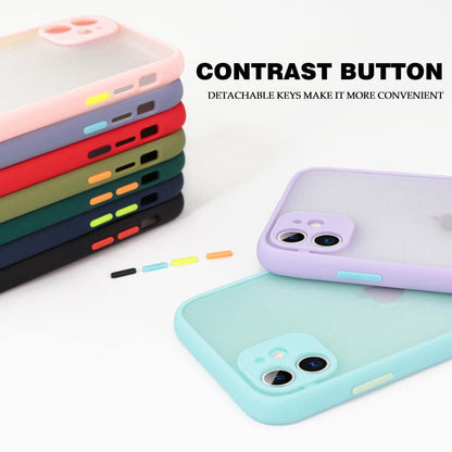 Frosted Smoke Case for Redmi 10 Back Cover Onezeros.in