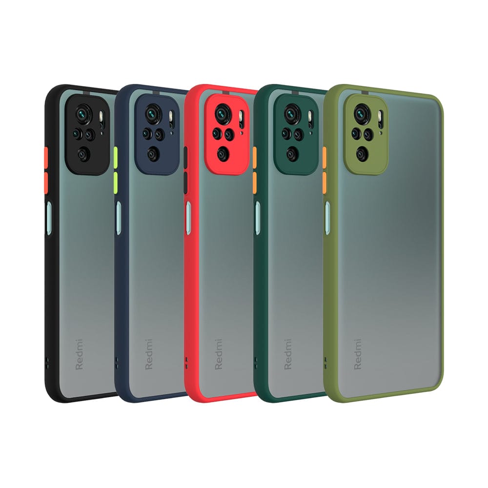 Frosted Smoke Case for Redmi Note 10 Back Cover Onezeros.in