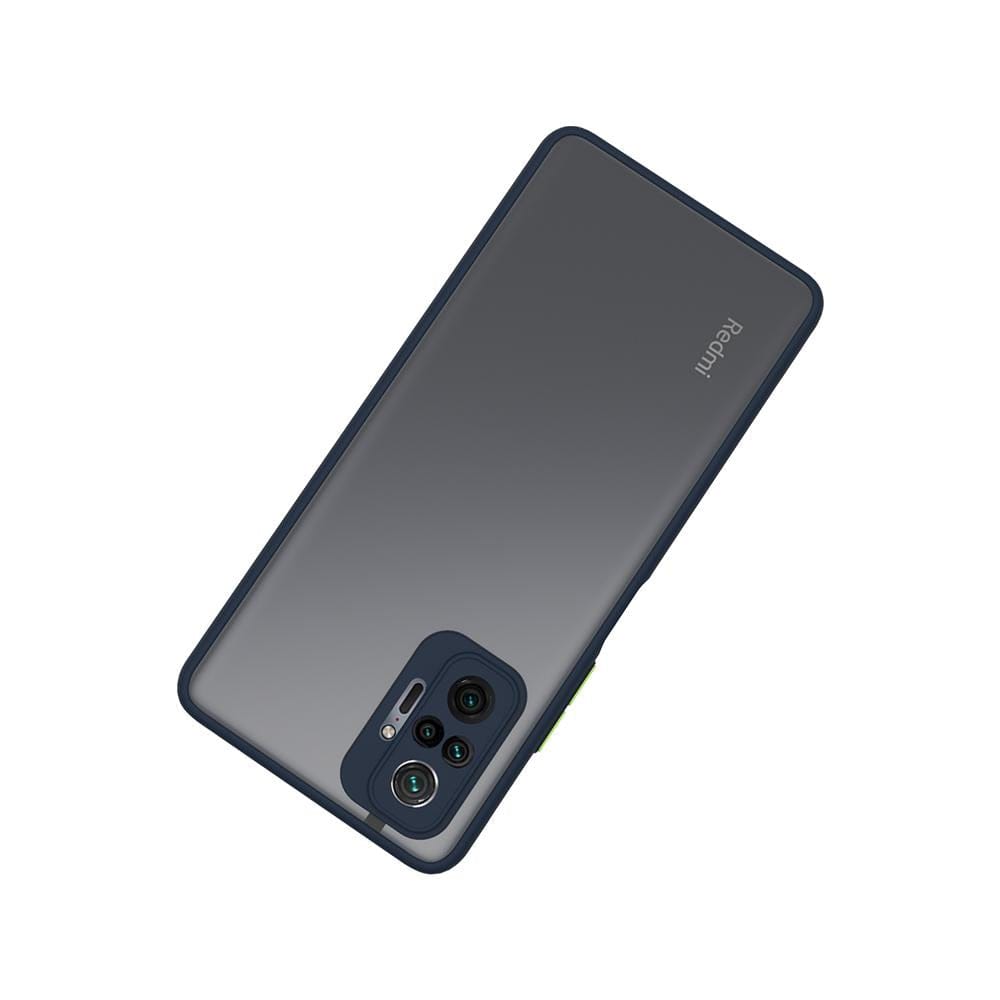 Frosted Smoke Case for Redmi Note 10 Pro Back Cover Onezeros.in