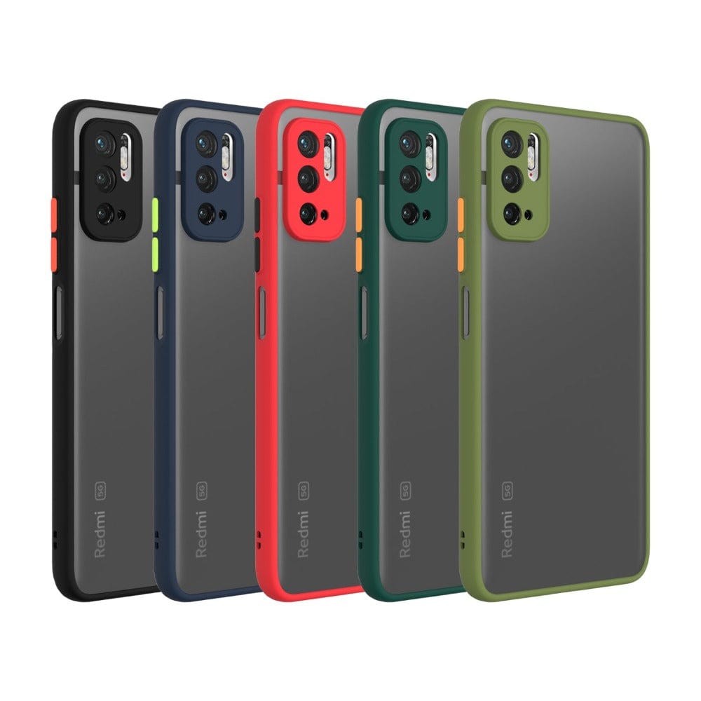 Frosted Smoke Case for Redmi Note 10T 5G Back Cover Onezeros.in