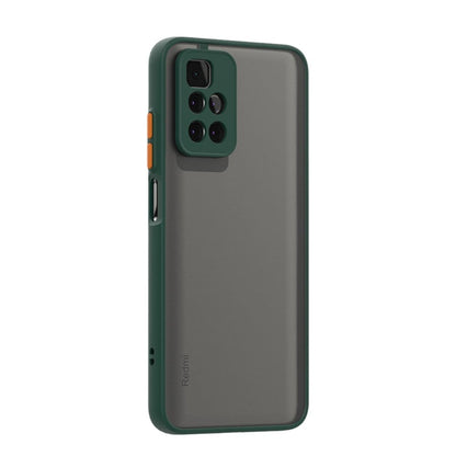 Frosted Smoke Case for Redmi Note 11T 5G Back Cover Dark Green Onezeros.in