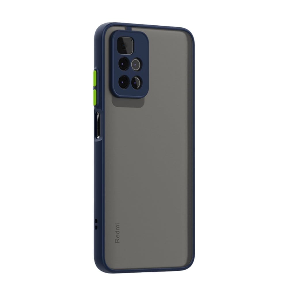 Frosted Smoke Case for Redmi Note 11T 5G Back Cover Royal Blue Onezeros.in