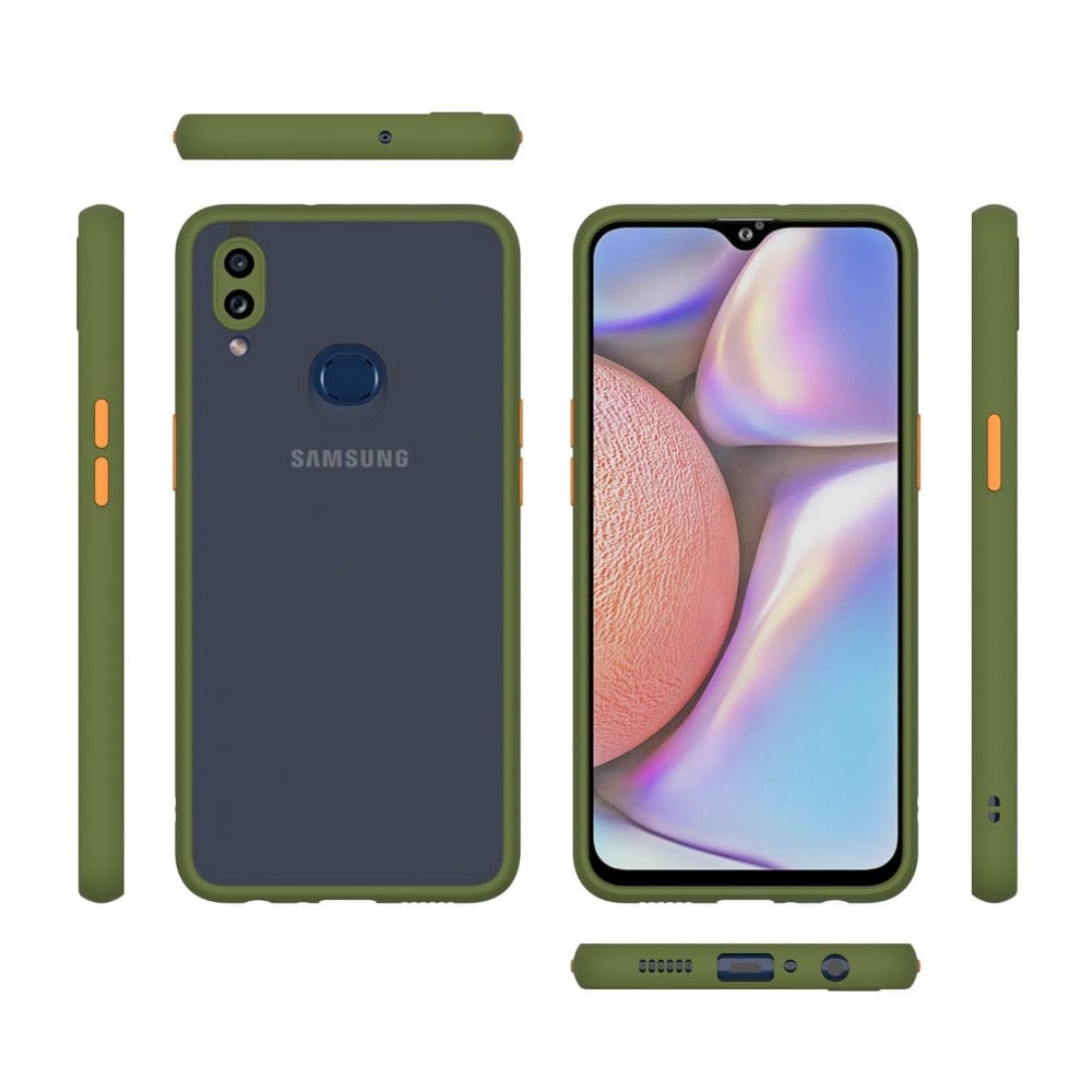 Frosted Smoke Case for Samsung Galaxy A10s Back Cover Onezeros.in