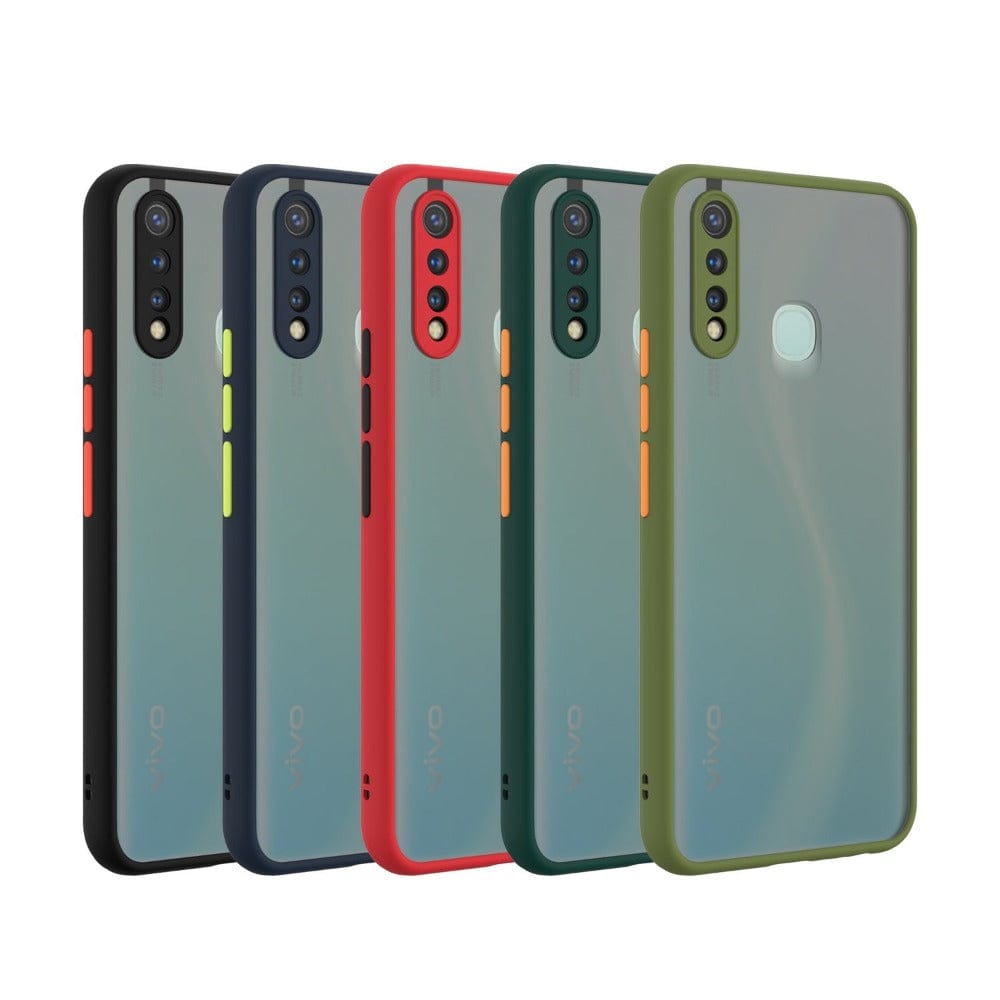 Frosted Smoke Case for Vivo Y19 Back Cover Onezeros.in