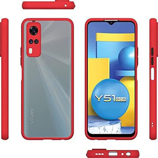 Frosted Smoke Case for Vivo Y31 Back Cover Onezeros.in