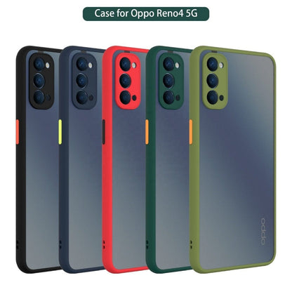 Frosted Smoke Cover for OPPO Reno 4 Pro Camera Protection Phone Case Onezeros.in