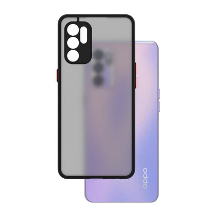 Frosted Smoke Cover for OPPO Reno 6 Camera Protection Phone Case Onezeros.in