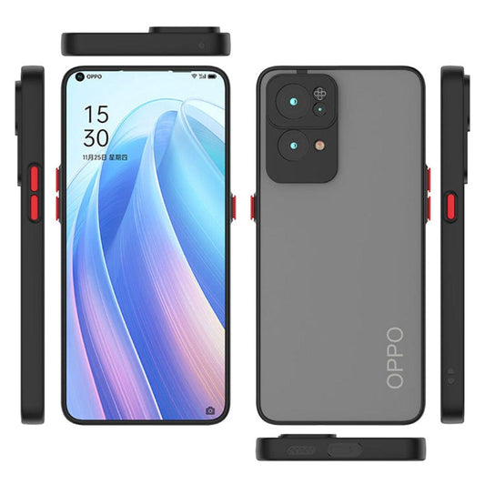 Frosted Smoke Cover for OPPO Reno 7 Pro Camera Protection Phone Case Onezeros.in