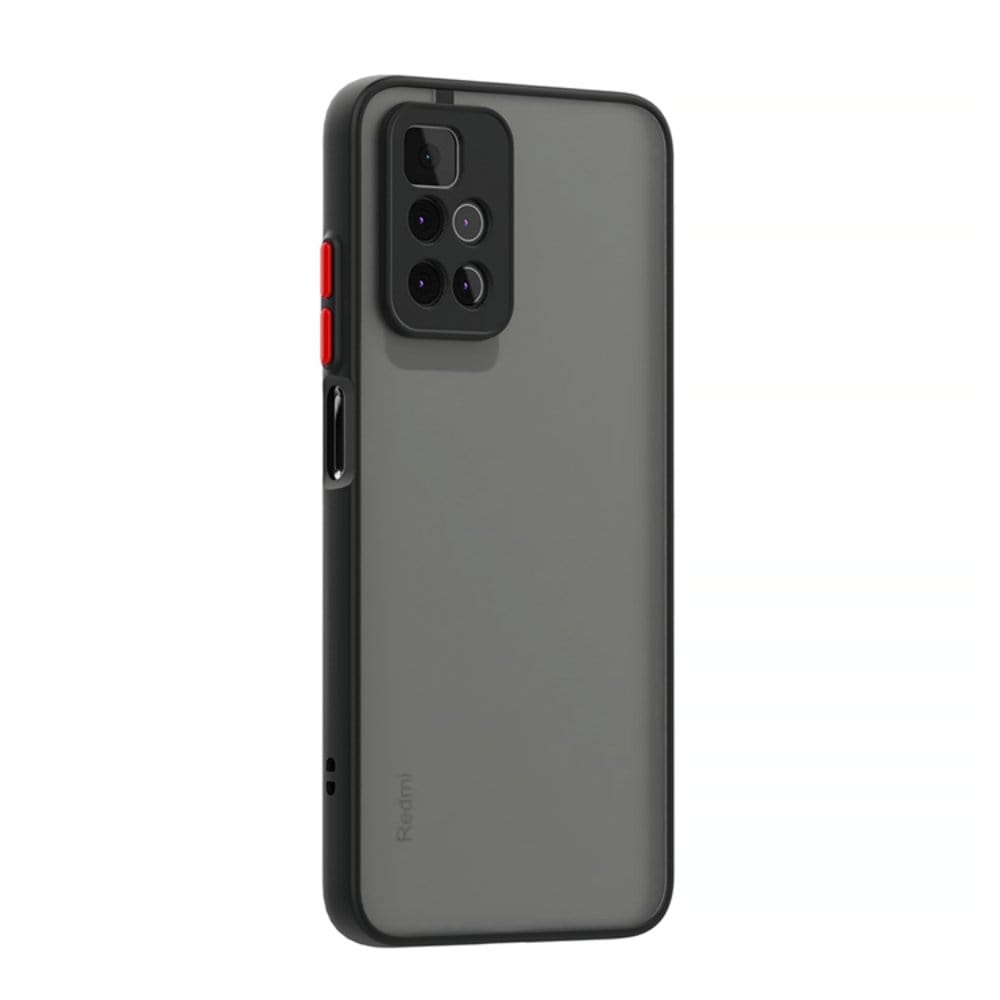 Frosted Smoke Cover for Redmi Note 11T 5G Camera Protection Phone Case Black Onezeros.in