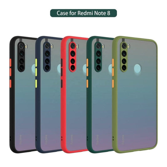 Frosted Smoke Cover for Redmi Note 8 Camera Protection Phone Case Onezeros.in