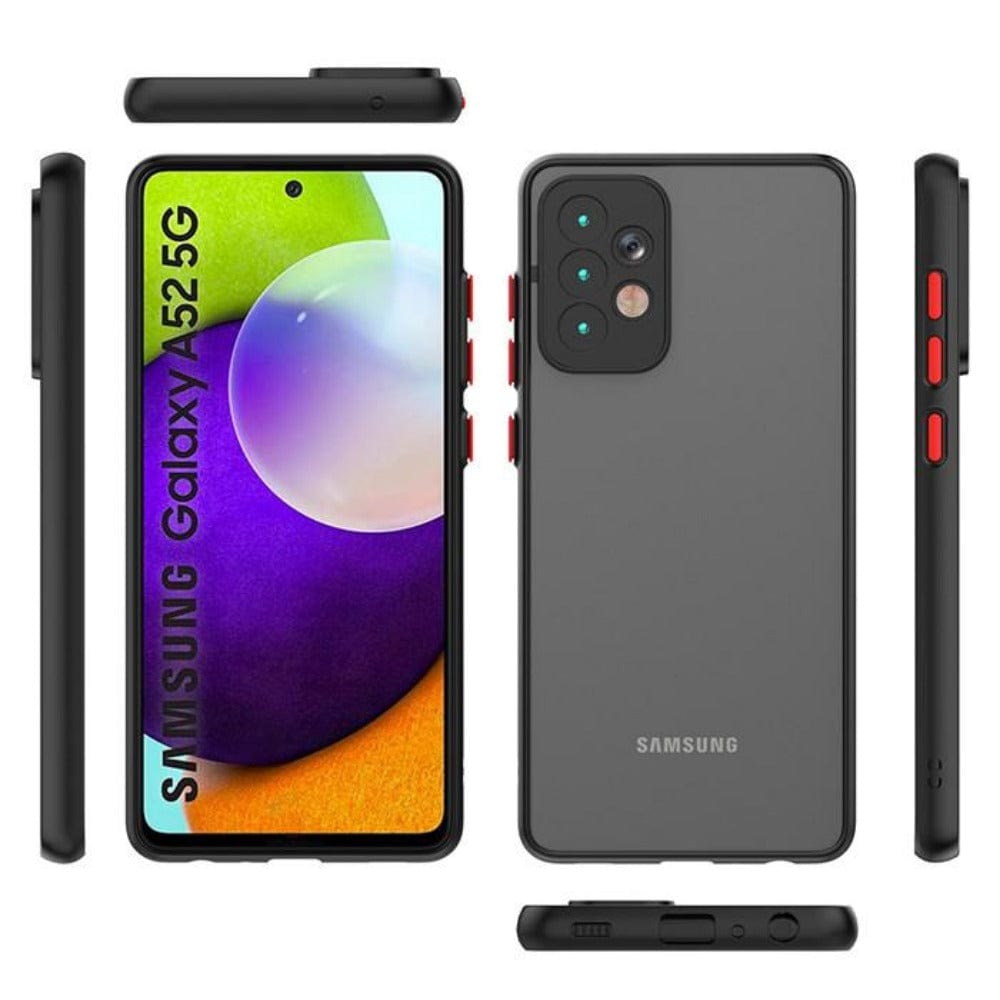 Frosted Smoke Cover for Samsung Galaxy A52/A52s 5G Camera Protection Phone Case Onezeros.in