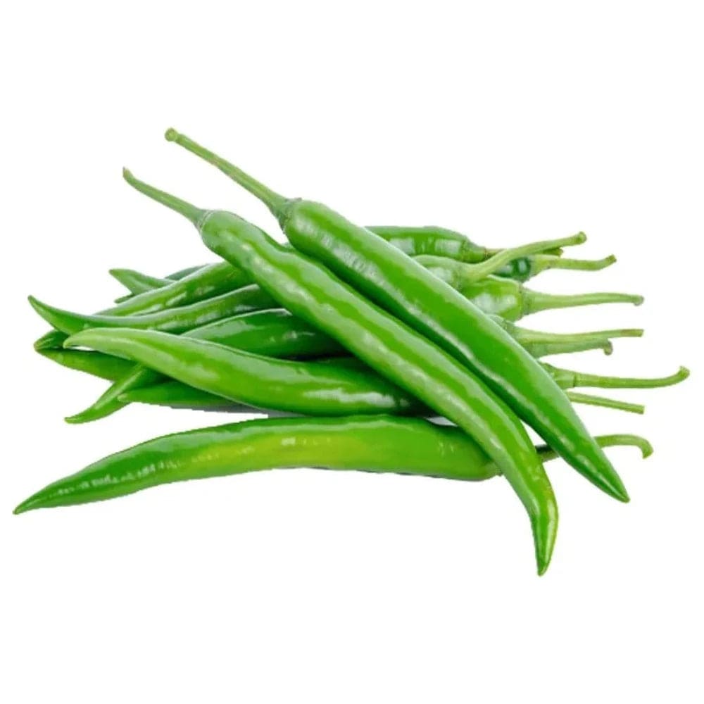 Green Chilli 250 grams Onezeros.in