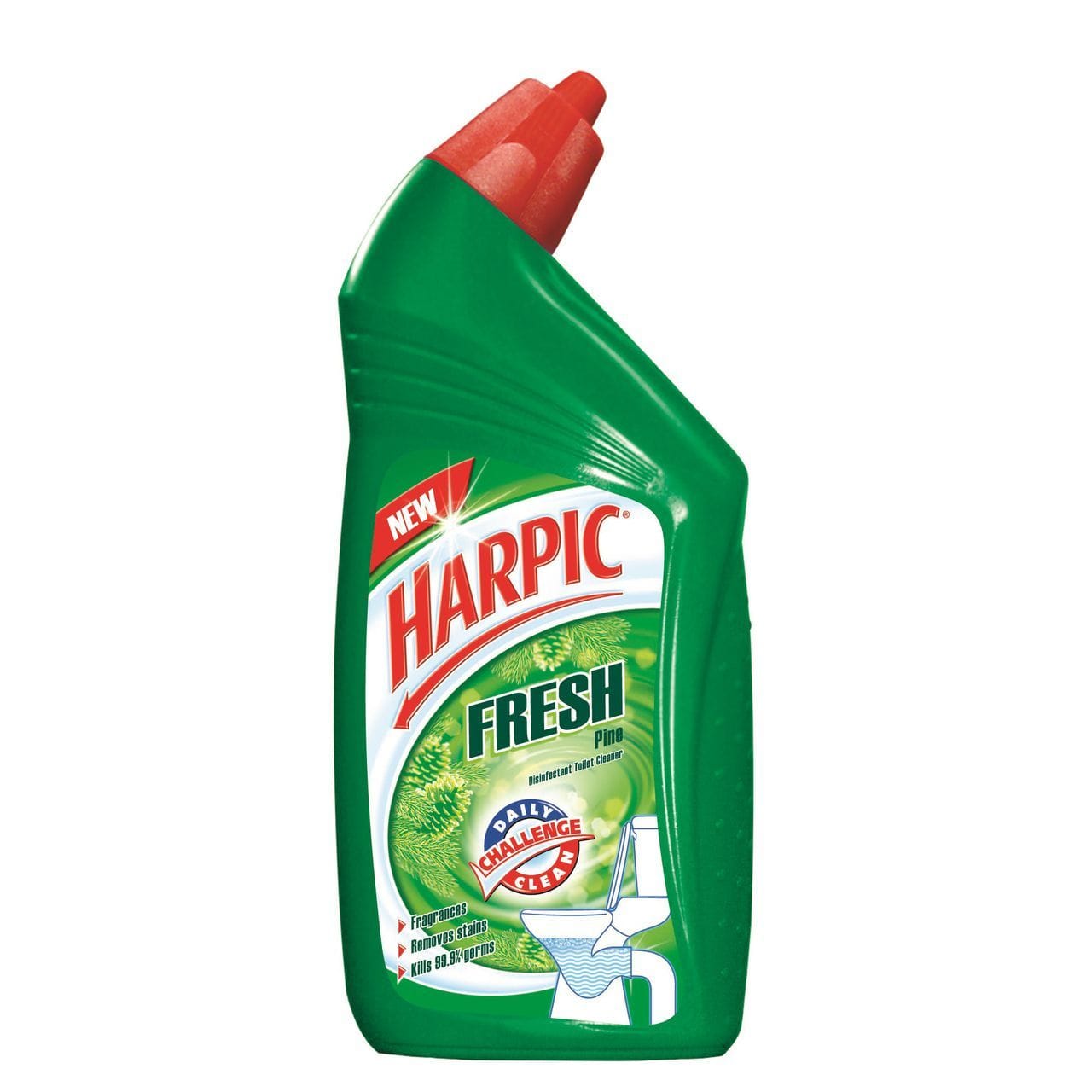 Harpic Fresh Toilet Cleaner, 500 ml Pine Harpic