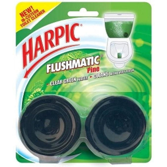 Harpic pine Toilet cleaner - Flushmatic, 100 gm Harpic