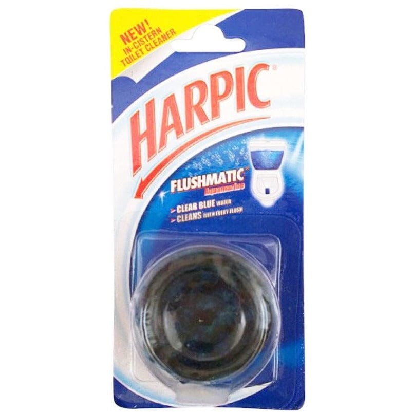 Harpic Toilet Cleaner - Flushmatic, Clear Blue, 50 gm 50 gms Harpic