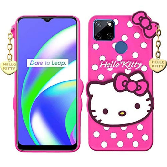 Hello Kitty Cartoon Phone Cover For Realme C25/C25s Back Case Onezeros.in