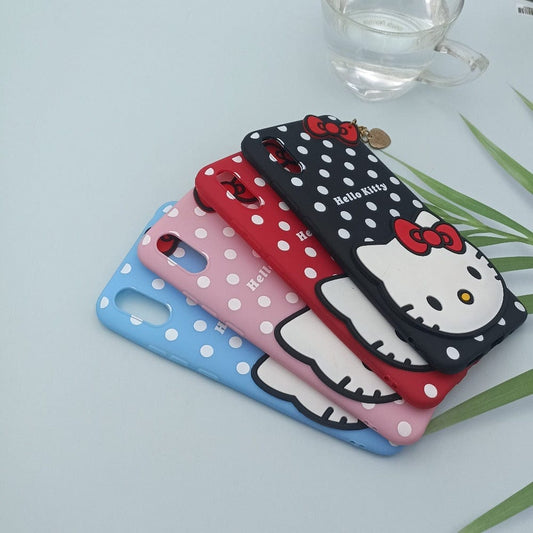 Hello Kitty Cartoon Phone Cover For Redmi 9A/9i Back Case Onezeros.in