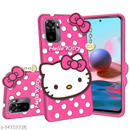 Hello Kitty Cartoon Phone Cover For Redmi Note 10/Note 10s Back Case Onezeros.in