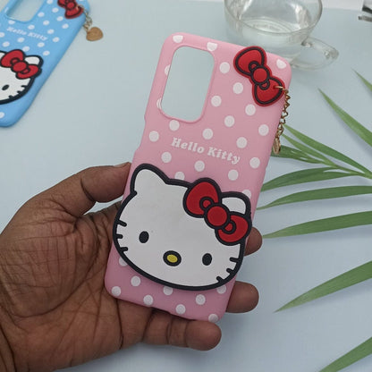 Hello Kitty Cartoon Phone Cover For Redmi Note 10 Pro/Max Back Case Pink Onezeros.in