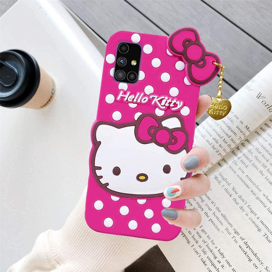 Hello Kitty Cartoon Phone Cover For Samsung Galaxy M51 Back Case Onezeros.in