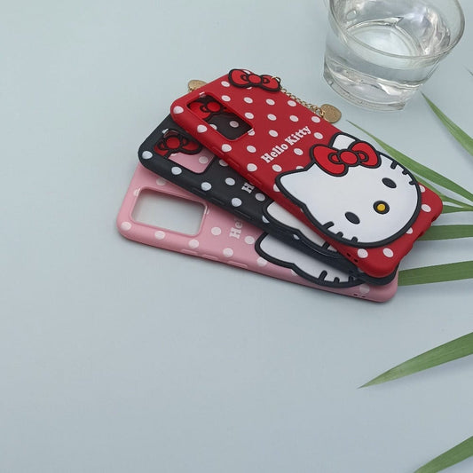 Hello Kitty Cartoon Phone Cover For Vivo V20 Back Case Blue Onezeros.in