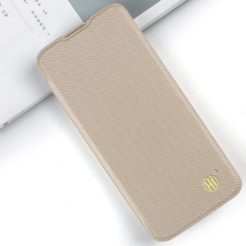 Hi Case Caidea Slim Flip Cover For POCO M3 Mobile Cover Gold Onezeros.in