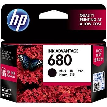 HP 680 Black ink Cartridge HP