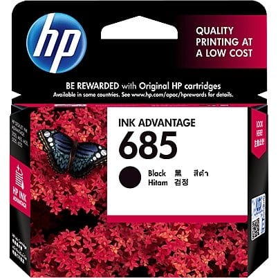 HP 685 Black Ink Cartridge HP