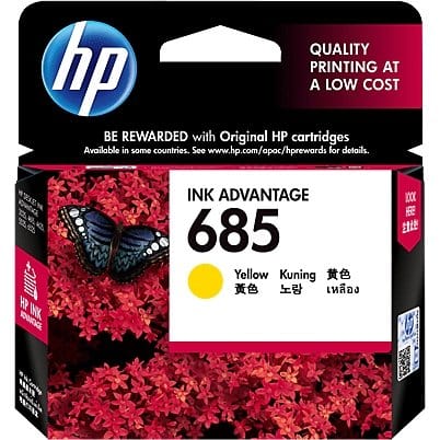 HP 685 Yellow Ink Cartridge HP